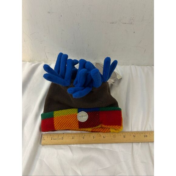 Mimi little locks hat styles royal blue spike baby 3-12m hat new - Picture 5 of 5